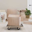PLATFORMY TRANSPORTOWE 2 SZT. PROSTOKĄTNE 50X35X11,5CM 250 KG