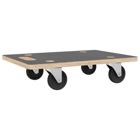 PLATFORMY TRANSPORTOWE 2 SZT. PROSTOKĄTNE 50X35X11,5CM 250 KG
