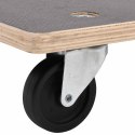 PLATFORMY TRANSPORTOWE 2 SZT. PROSTOKĄTNE 50X35X11,5CM 250 KG