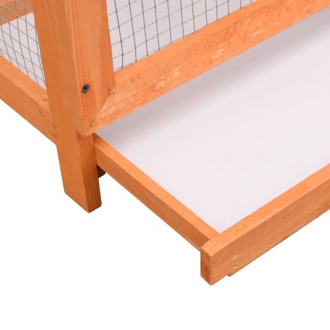 KLATKA DLA PTAKÓW DREWNO SOSNOWE I JODŁOWE 125,5X59,5X164CM