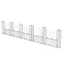 KOSZ GABIONOWY W KSZTAŁCIE LITERY U STAL 570X20X100CM