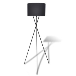LAMPA PODŁOGOWA CZARNA