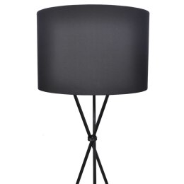 LAMPA PODŁOGOWA CZARNA