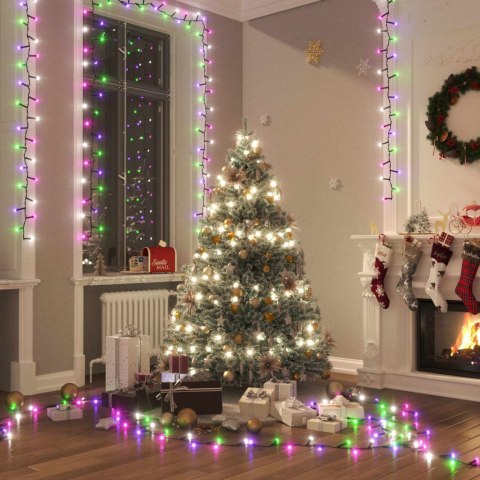 LAMPKI LED 1000 DIOD GĘSTO ROZMIESZCZONE PASTELOWE 25 M PVC