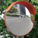 LUSTRO DROGOWE WYPUKŁE 45 CM Z DASZKIEM OCHRONNYM DO WYJAZDU
