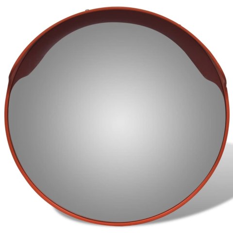 LUSTRO DROGOWE WYPUKŁE 45 CM Z DASZKIEM OCHRONNYM DO WYJAZDU
