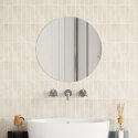 LUSTRO ŚCIENNE 50CM OKRĄGŁE SZKLANE