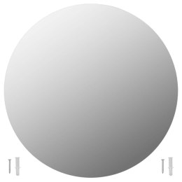 LUSTRO ŚCIENNE 50CM OKRĄGŁE SZKLANE