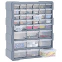 ORGANIZER Z 39 SZUFLADKAMI 38X16X47CM