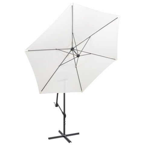 PARASOL NA WYSIĘGNIKU 3M PIASKOWY