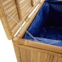 SKRZYNIA OGRODOWA 110X52X55CM BAMBUS