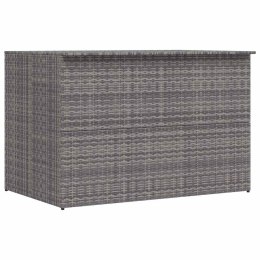 SKRZYNIA OGRODOWA SZARA 150X100X100CM RATTAN PE
