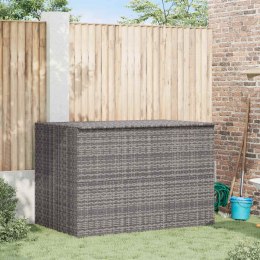 SKRZYNIA OGRODOWA SZARA 150X100X100CM RATTAN PE
