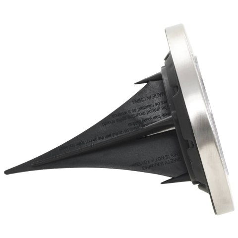 SOLARNE LAMPY GRUNTOWE 8 SZT. CIEPŁE BIAŁE LED