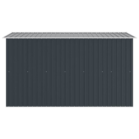 SZOPA OGRODOWA 257X298X178CM METAL ANTRACYTOWA