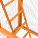 KLATKA DLA PTAKÓW 68X62X166CM LITE DREWNO JODŁOWE