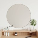 LUSTRO ŚCIENNE SREBRNE Ø 60CM OKRĄGŁE