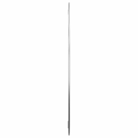 LUSTRO ŚCIENNE SREBRNE Ø 60CM OKRĄGŁE