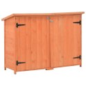 SCHOWEK OGRODOWY 128X42X91CM DREWNIANY