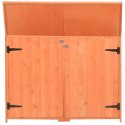 SCHOWEK OGRODOWY 128X42X91CM DREWNIANY