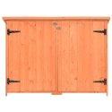 SCHOWEK OGRODOWY 128X42X91CM DREWNIANY