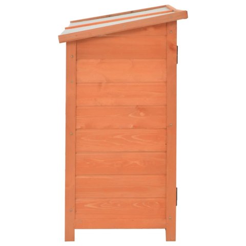 SCHOWEK OGRODOWY 128X42X91CM DREWNIANY