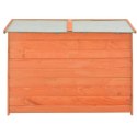 SCHOWEK OGRODOWY 128X42X91CM DREWNIANY
