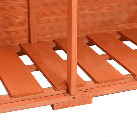 SCHOWEK OGRODOWY 128X42X91CM DREWNIANY