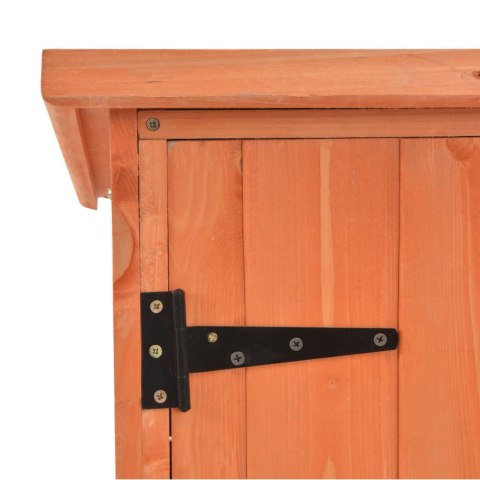 SCHOWEK OGRODOWY 128X42X91CM DREWNIANY
