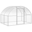 KLATKA ZEWNĘTRZNA DLA KURCZĄT 3X4X2 M STAL GALWANIZOWANA
