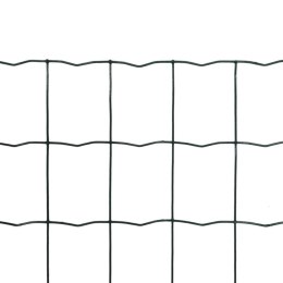 EURO OGRODZENIE STALOWE 25X1,2 M ZIELONE