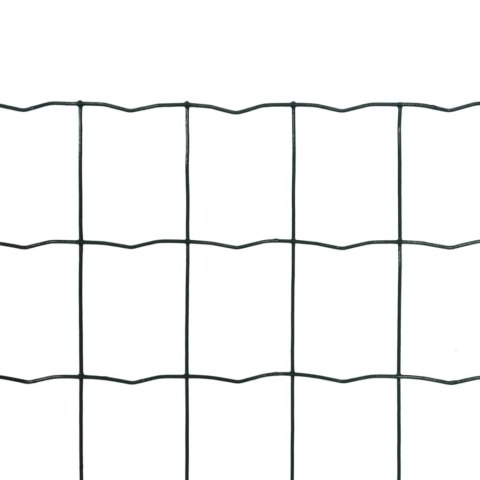 EURO OGRODZENIE STALOWE 25X1,2 M ZIELONE