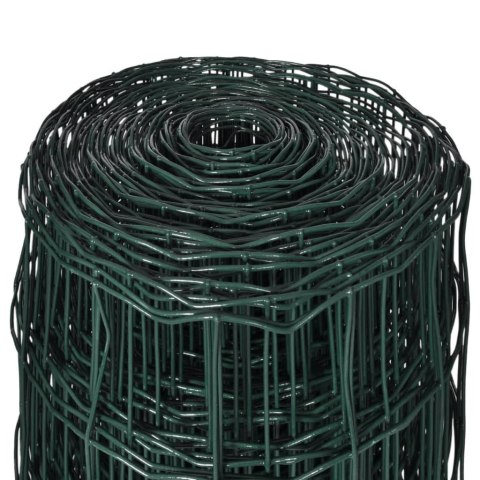 EURO OGRODZENIE STALOWE 25X1,2 M ZIELONE