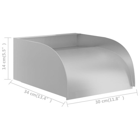 FONTANNA DO BASENU 30X34X14CM STAL NIERDZEWNA 304