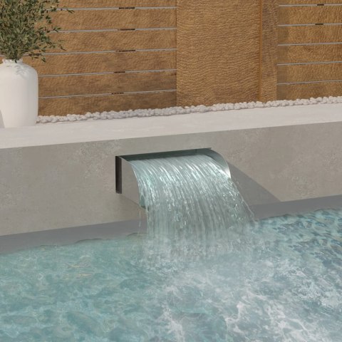 FONTANNA DO BASENU 45X34X14CM STAL NIERDZEWNA 304