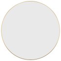 LUSTRO ŚCIENNE ZŁOTE Ø 60CM OKRĄGŁE