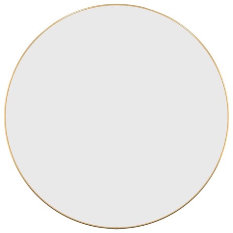 LUSTRO ŚCIENNE ZŁOTE Ø 60CM OKRĄGŁE