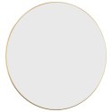 LUSTRO ŚCIENNE ZŁOTE Ø 60CM OKRĄGŁE