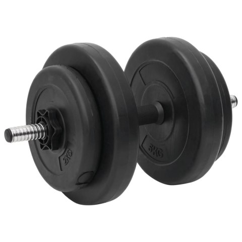 SZTANGA ŁAMANA I HANTLE Z OBCIĄŻNIKAMI 60 KG