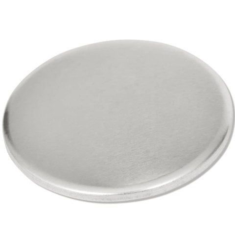 PRZYPINKI 500 SZT. 44 MM ZESTAW DO PRAS DO PRZYPINEK PLASTIKOWY TYŁ METAL