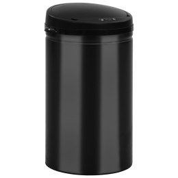 AUTOMATYCZNY KOSZ NA ŚMIECI Z CZUJNIKIEM 40 L STAL CZARNY