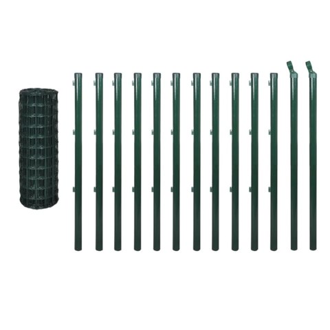 EURO OGRODZENIE STALOWE 25X0,8 M ZIELONE