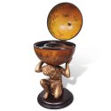 GLOBOBAR ZE WSPORNIKIEM W FORMIE ATLASA 42X42X85CM,