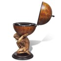 GLOBOBAR ZE WSPORNIKIEM W FORMIE ATLASA 42X42X85CM,