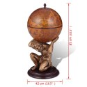 GLOBOBAR ZE WSPORNIKIEM W FORMIE ATLASA 42X42X85CM,