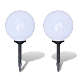 LAMPY DO OŚWIETLENIA ŚCIEŻKI 2 SZT LED 30CM ZE SZPIKULCAMI