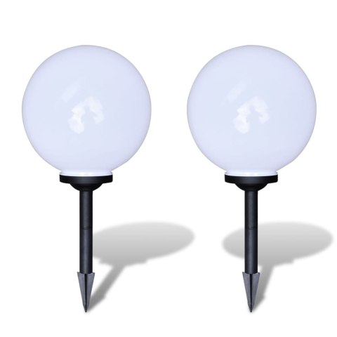 LAMPY DO OŚWIETLENIA ŚCIEŻKI 2 SZT LED 30CM ZE SZPIKULCAMI