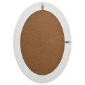 LUSTRO ŚCIENNE W STYLU BAROKOWYM 50X70CM BIAŁE