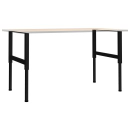 REGULOWANE RAMY STOŁU ROBOCZEGO 2 SZT. METAL 85X(69-95,5)CM