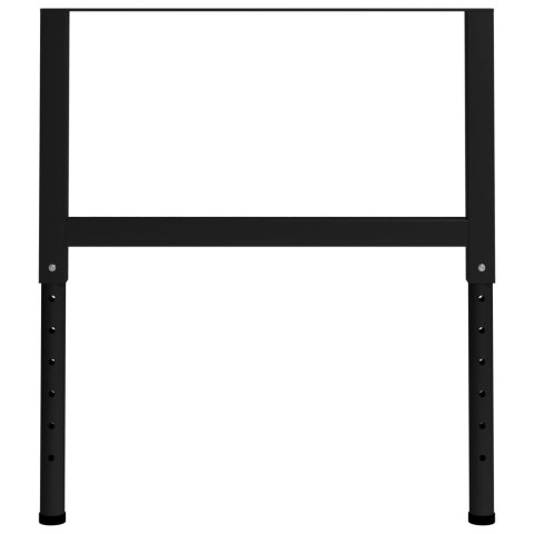 REGULOWANE RAMY STOŁU ROBOCZEGO 2 SZT. METAL 85X(69-95,5)CM